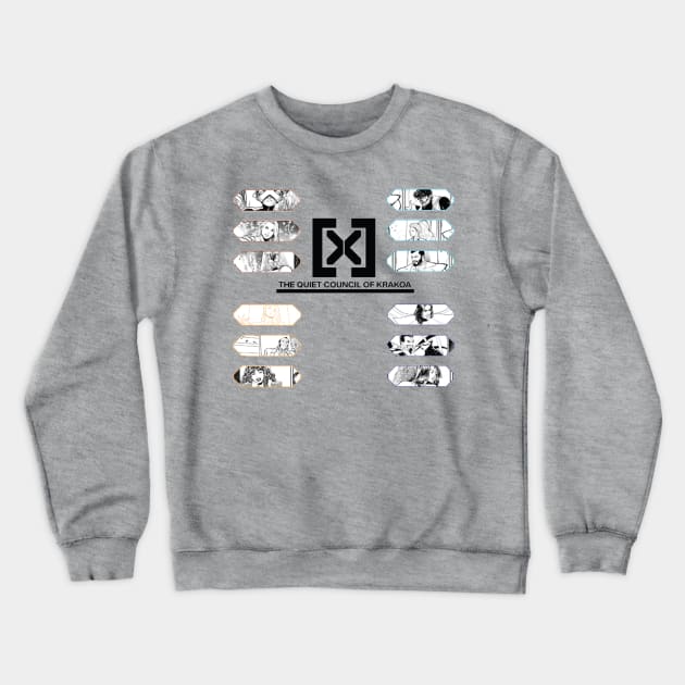 Quiet Council Crewneck Sweatshirt by TheM6P